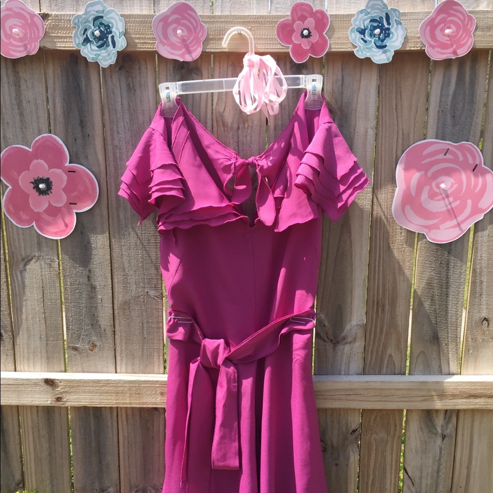Magenta Dress